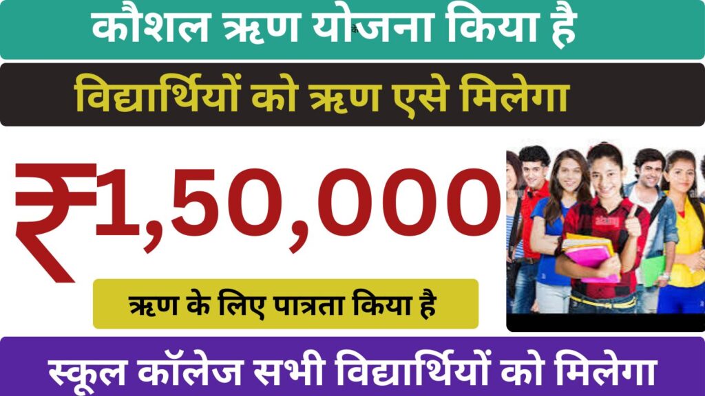 Kaushal Ridh Yojana 1.5 Lakh Lone