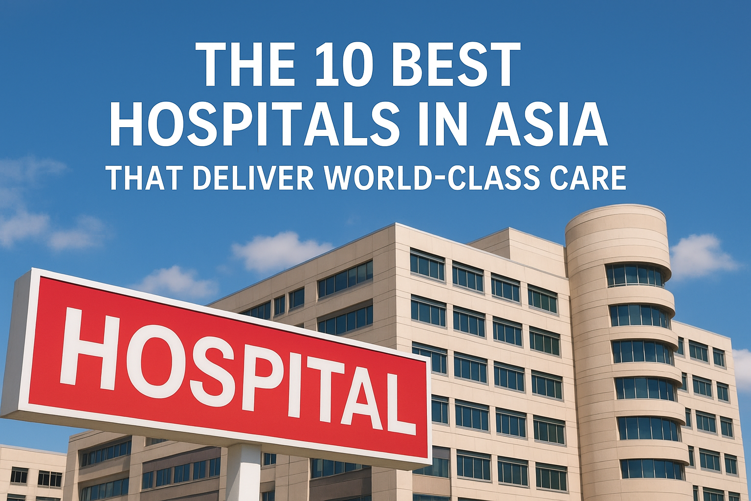 The 10 Best Hospitals in Asia That Deliver World-Class Care