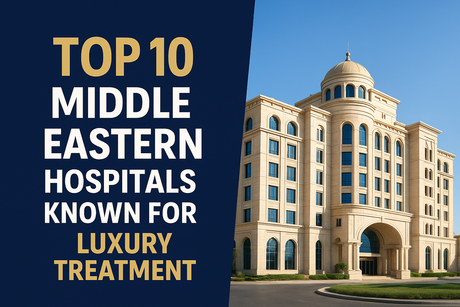 Top 10 Middle Eastern Hospitals Known for Luxury Treatment